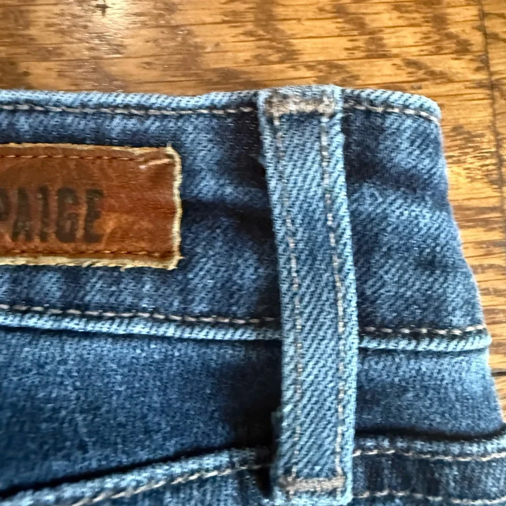 Paige Denim Skyline Ankle Peg Dixie Blue Jeans. Dark Wash. Size 28 - Picture 14 of 14